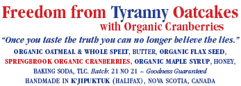 Freedom from Tyranny Oatcakes